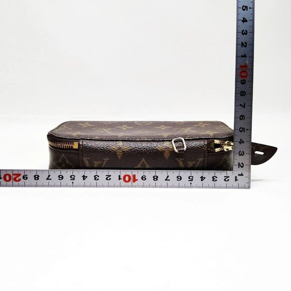 Authentic Louis Vuitton LV Pochette Monte Carlo M47352 Monogram mn512-113025 - Picture 3 of 16